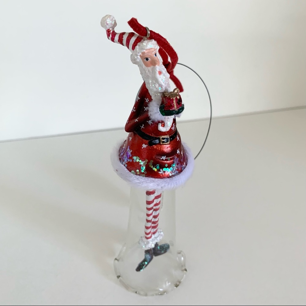 Santa bell special ornament